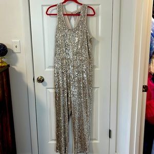 Express Sequin Jumpsuit
